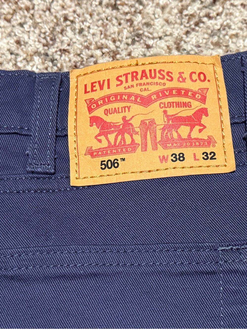 Levi’s 506 Comfort Straight Jeans - Midnight Rest